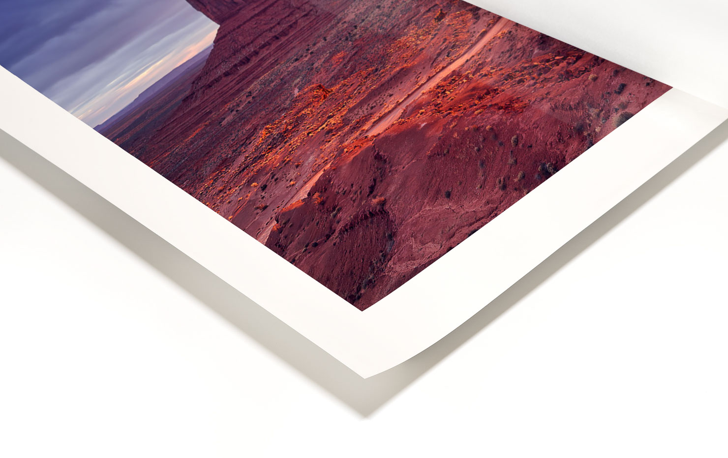 afterglow Monument Valley USA buy limited edition photograph landscape Full Ultra Hd Print Paul Reiffer