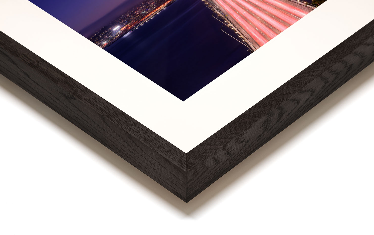 approach San Francisco California USA buy limited edition photograph landscape Full Dark Solid Wood Frame Paul Reiffer