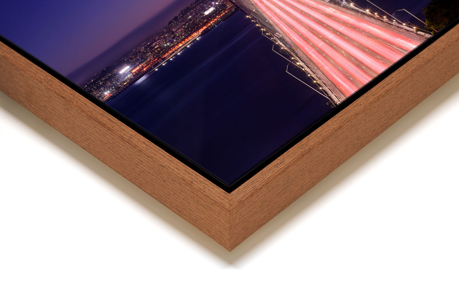 approach San Francisco California USA buy limited edition photograph landscape Full Light Floating Tray Frame Solid Wood Acrylic Paul Reiffer