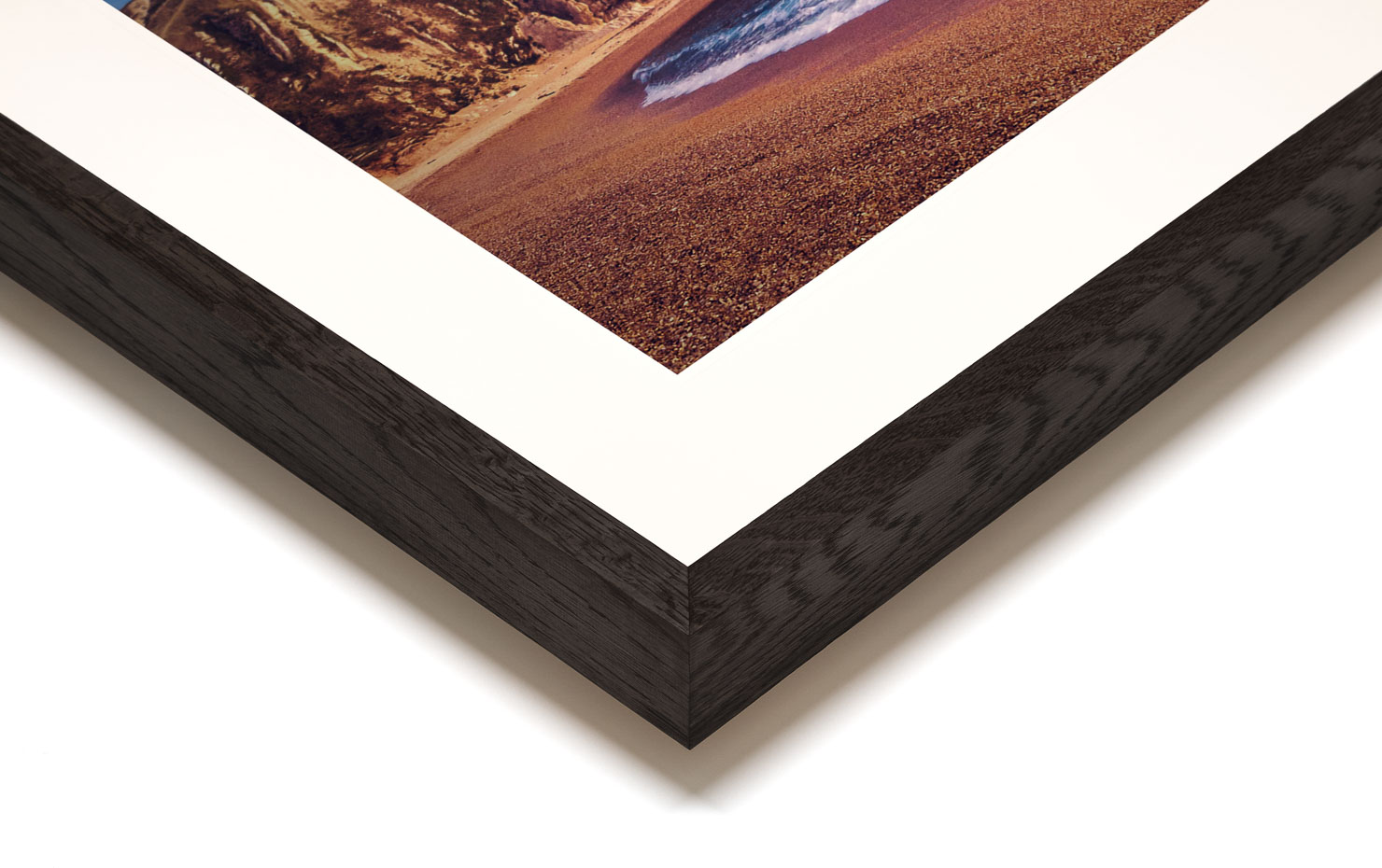 arch rivals Durdle Door UK buy limited edition photograph landscape Full Dark Solid Wood Frame Paul Reiffer