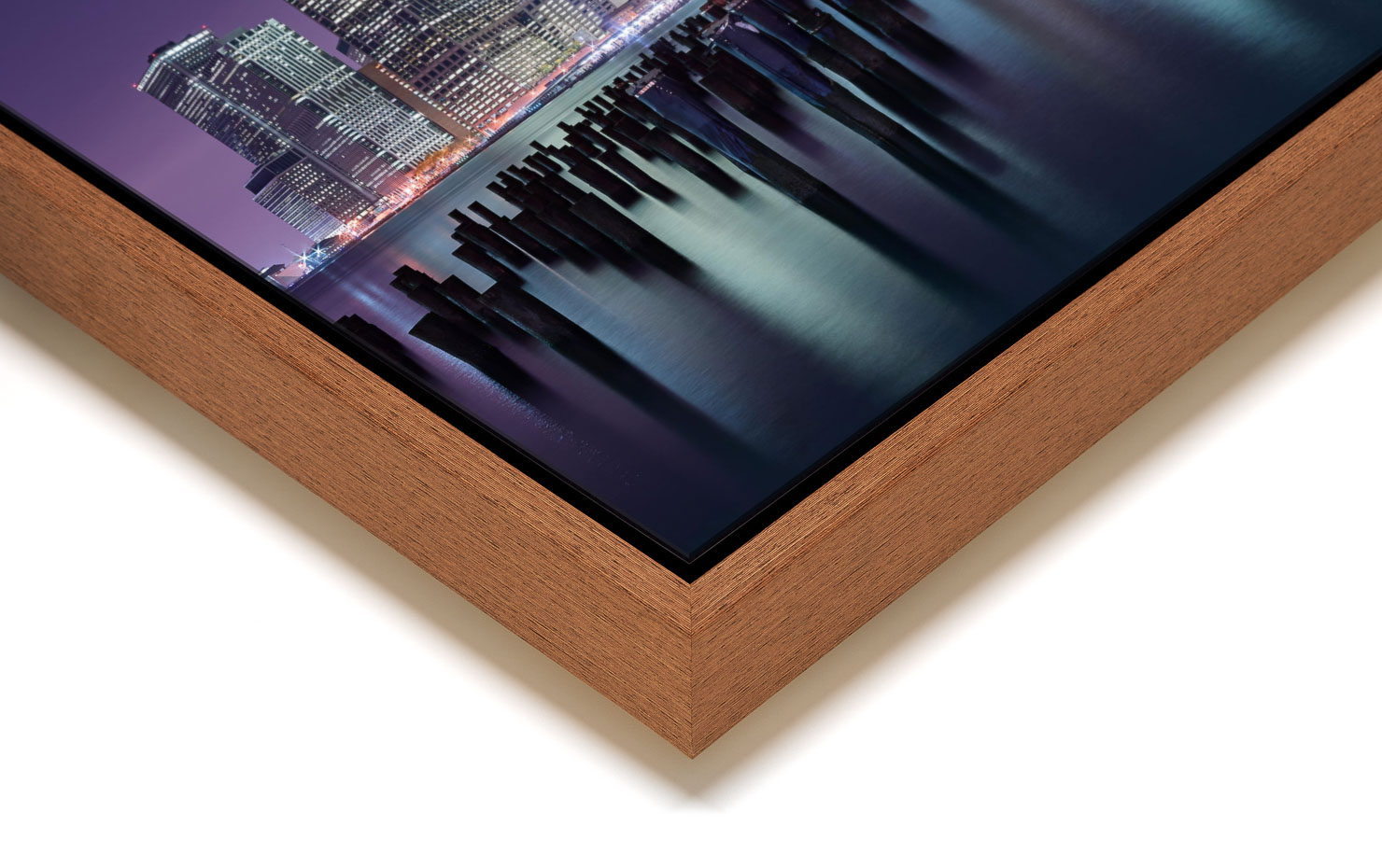 arise New York USA buy limited edition photograph landscape Full Light Floating Tray Frame Solid Wood Acrylic Paul Reiffer