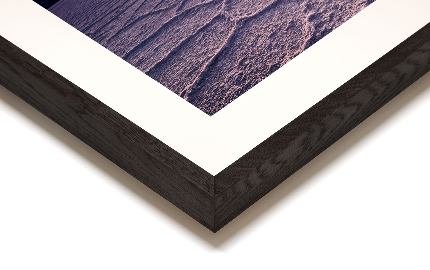 back to the floor Death Valley California USA buy limited edition photograph landscape Full Dark Solid Wood Frame Paul Reiffer