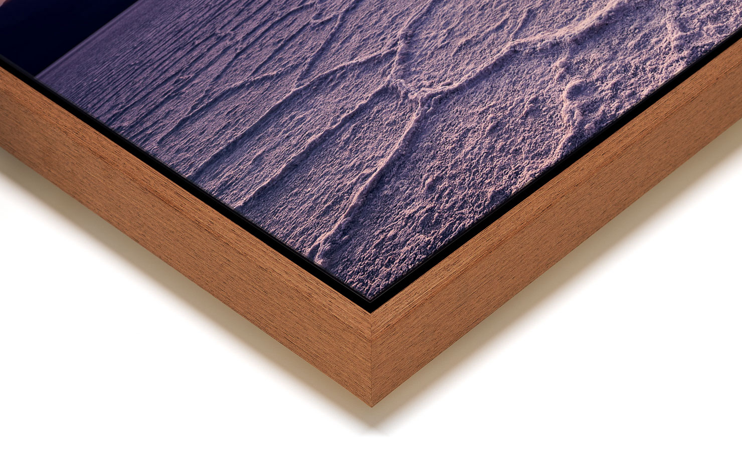 back to the floor Death Valley California USA buy limited edition photograph landscape Full Light Floating Tray Frame Solid Wood Acrylic Paul Reiffer