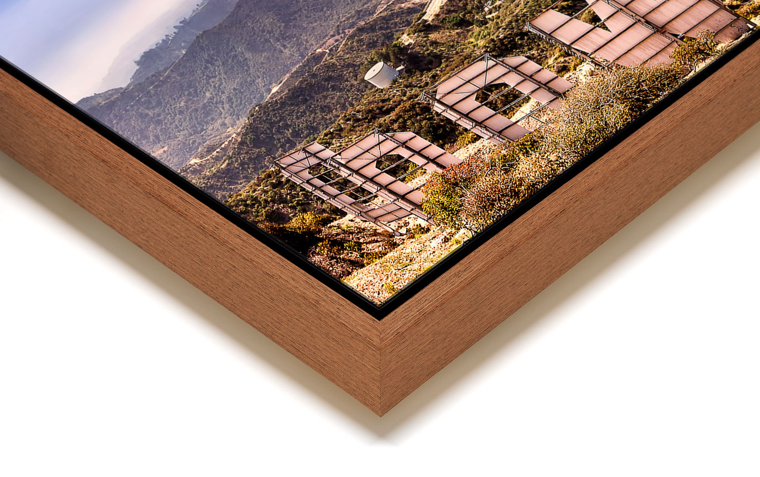 backstage Los Angeles California USA buy limited edition photograph landscape Full Light Floating Tray Frame Solid Wood Acrylic Paul Reiffer