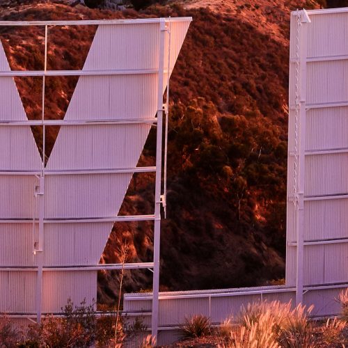 backstage pass Hollywood California USA buy limited edition photograph landscape Detail