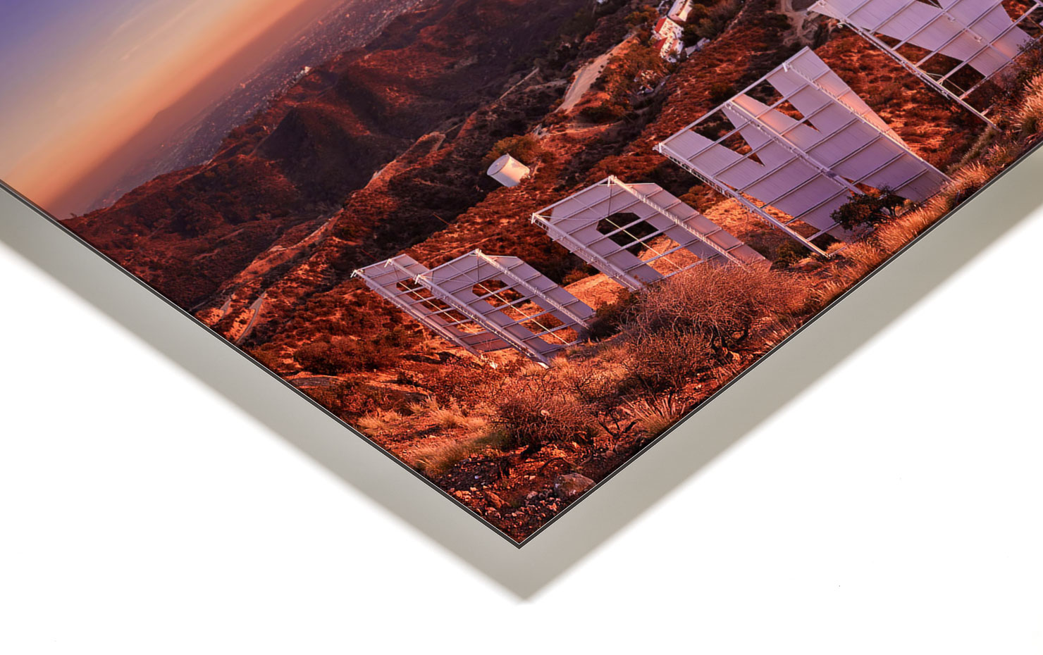 backstage pass Hollywood California USA buy limited edition photograph landscape Full Acrylic Aluminium Metal Frame Paul Reiffer