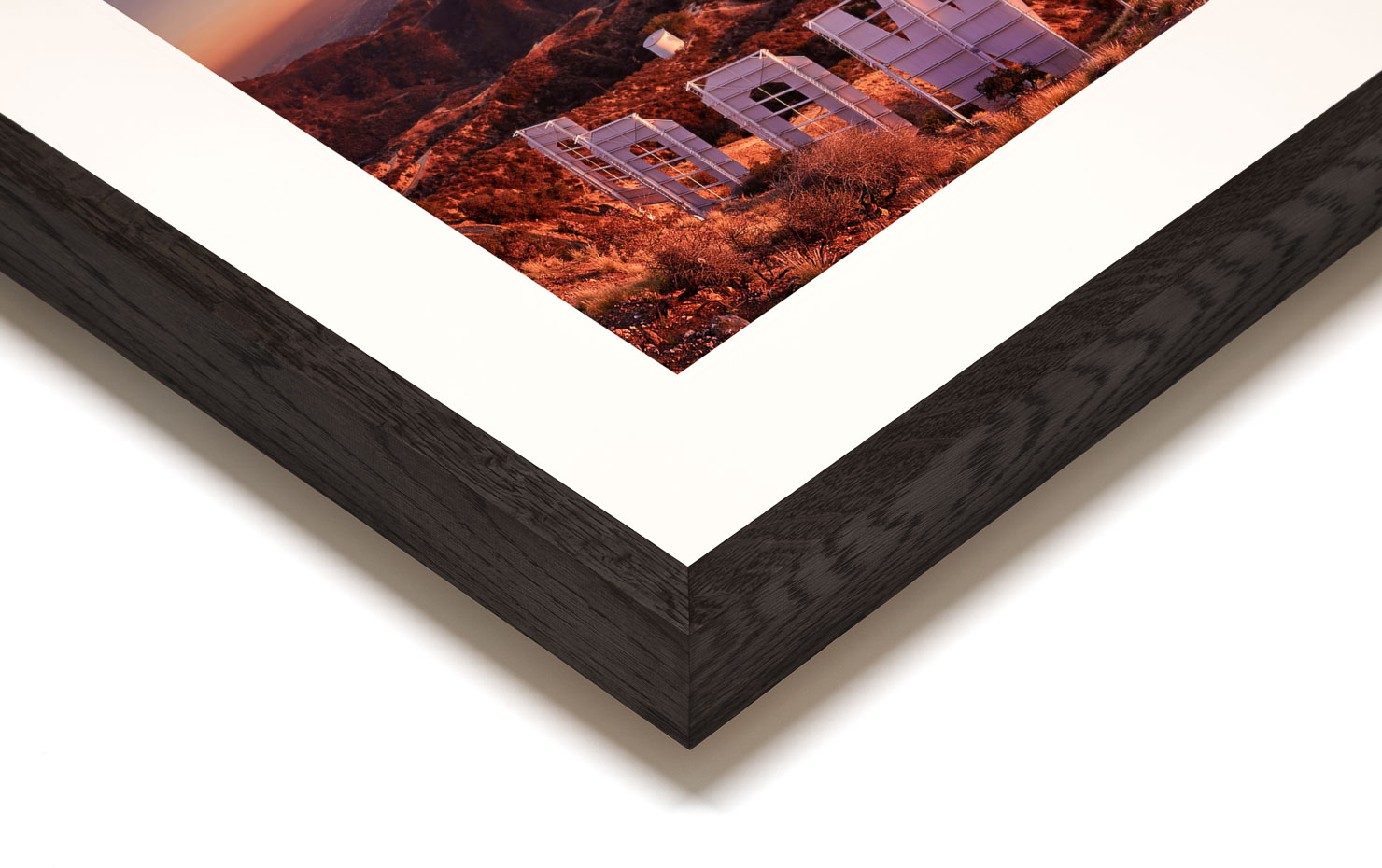 backstage pass Hollywood California USA buy limited edition photograph landscape Full Dark Solid Wood Frame Paul Reiffer