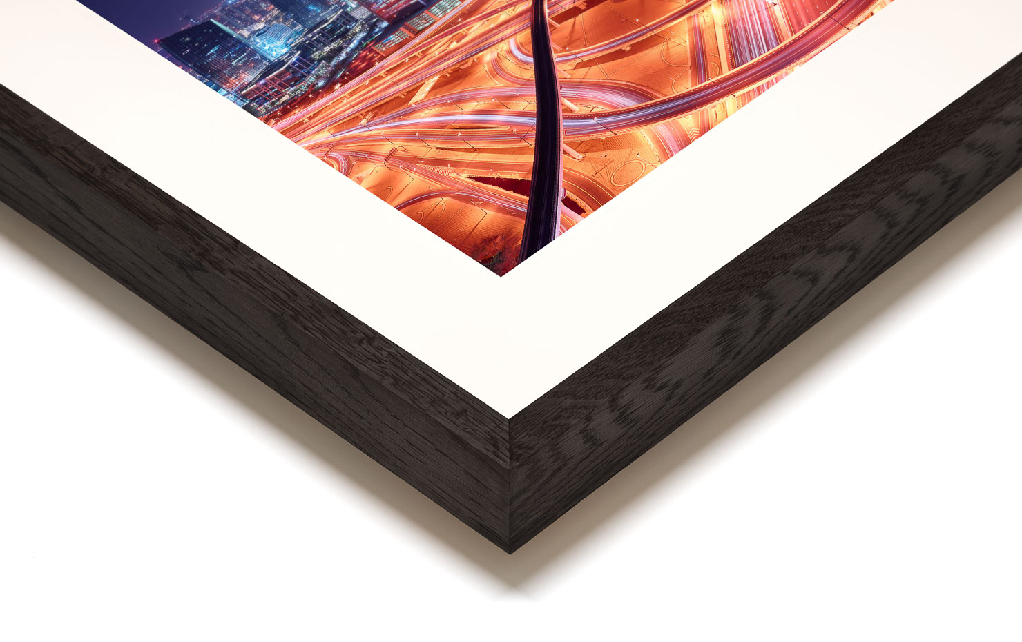 blaze Dubai UAE buy limited edition photograph landscape Full Dark Solid Wood Frame Paul Reiffer