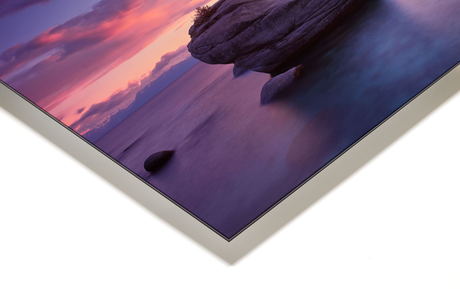 bonsai Lake Tahoe USA buy limited edition photograph landscape Full Acrylic Aluminium Metal Frame Paul Reiffer