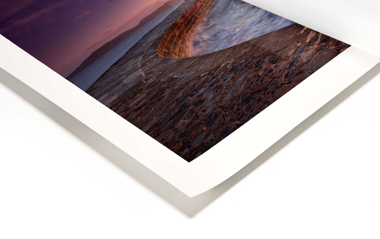 breakwater Lyme Regis England buy limited edition photograph landscape Full Ultra Hd Print Paul Reiffer