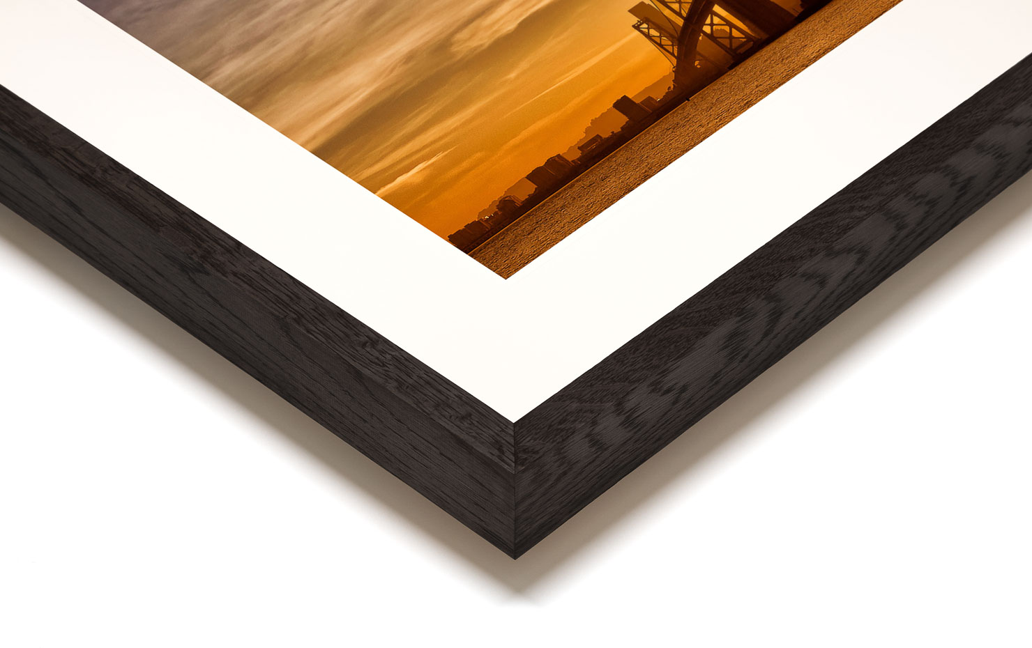 bursting through San Francisco California USA buy limited edition photograph landscape Full Dark Solid Wood Frame Paul Reiffer