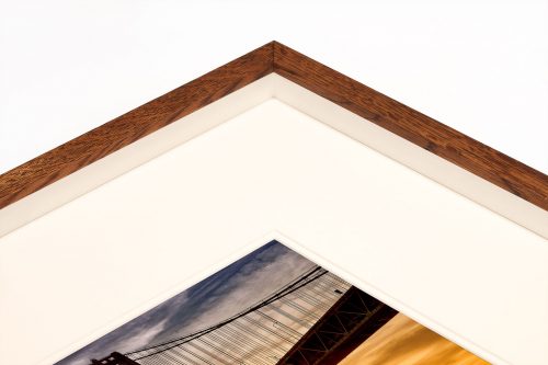 bursting through San Francisco California USA buy limited edition photograph landscape Full Solid Wood Double Mount Recessed Frame Paul Reiffer