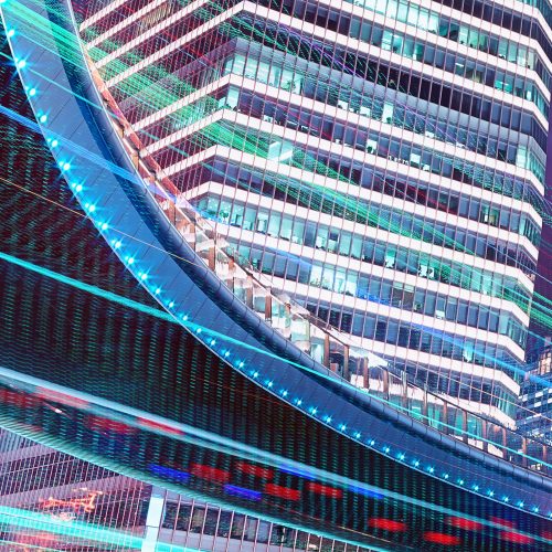 circular motion Shanghai China buy limited edition photograph landscape Detail