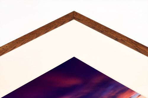 crack of dawn Moeraki New Zealand buy limited edition photograph landscape Full Solid Wood Single Mount Traditional Frame Paul Reiffer