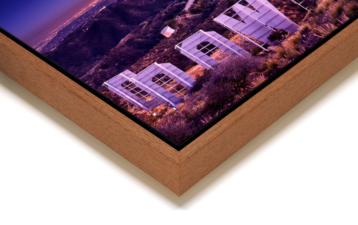 curtain call Los Angeles California USA buy limited edition photograph landscape Full Light Floating Tray Frame Solid Wood Acrylic Paul Reiffer