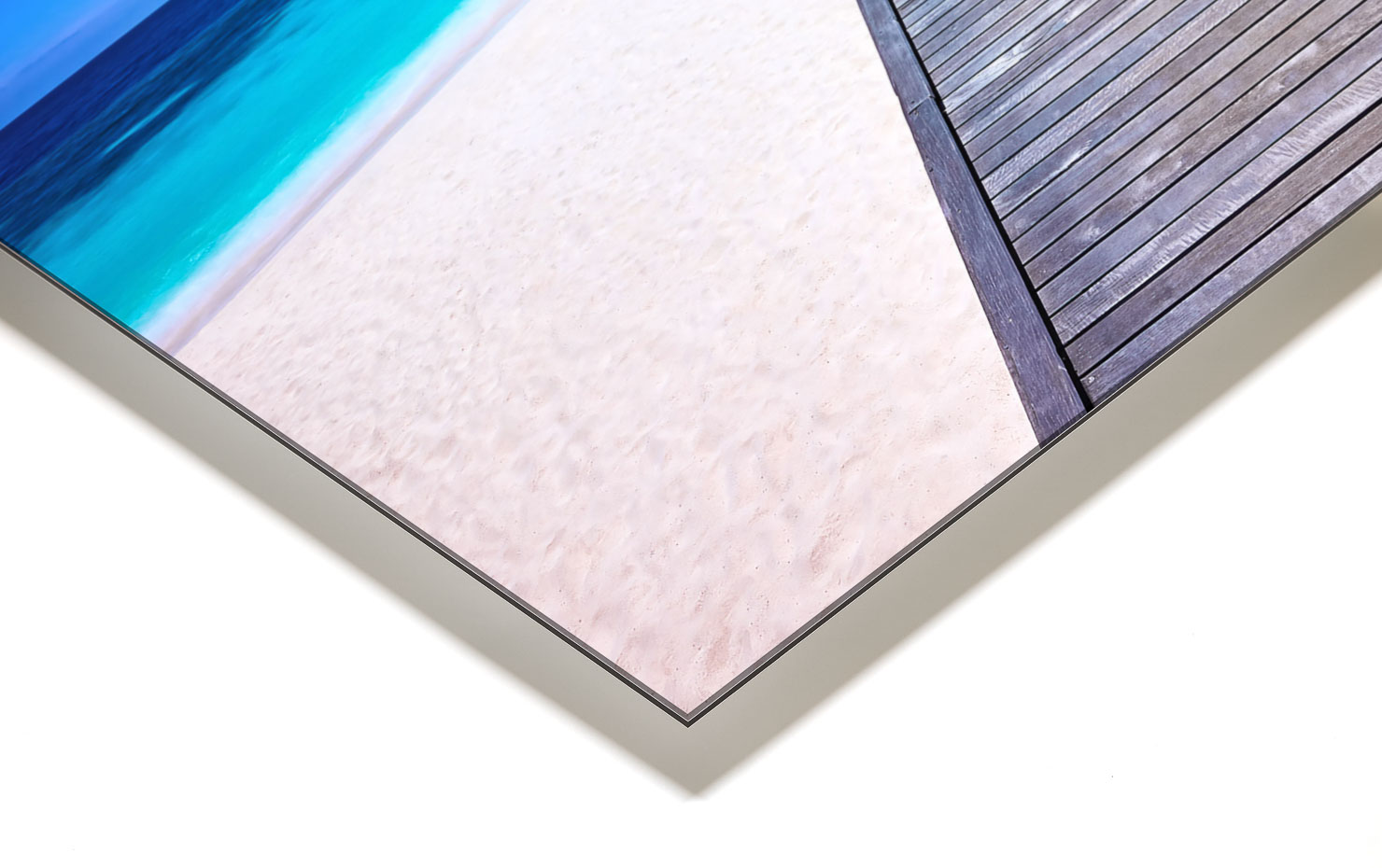 dive in Huvafen Fushi Maldives buy limited edition photograph landscape Full Acrylic Aluminium Metal Frame Paul Reiffer