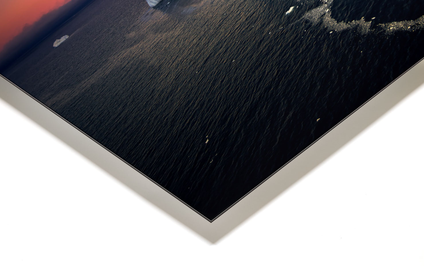 escape Ilulissat Greenland buy limited edition photograph landscape Full Acrylic Aluminium Metal Frame Paul Reiffer