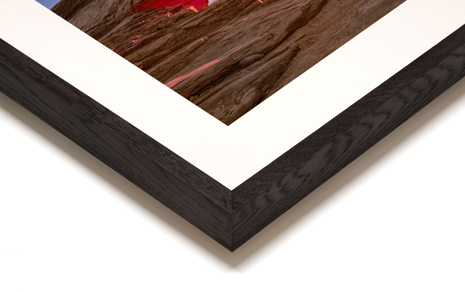 eye wonder Canyonlands Utah USA buy limited edition photograph landscape Full Dark Solid Wood Frame Paul Reiffer