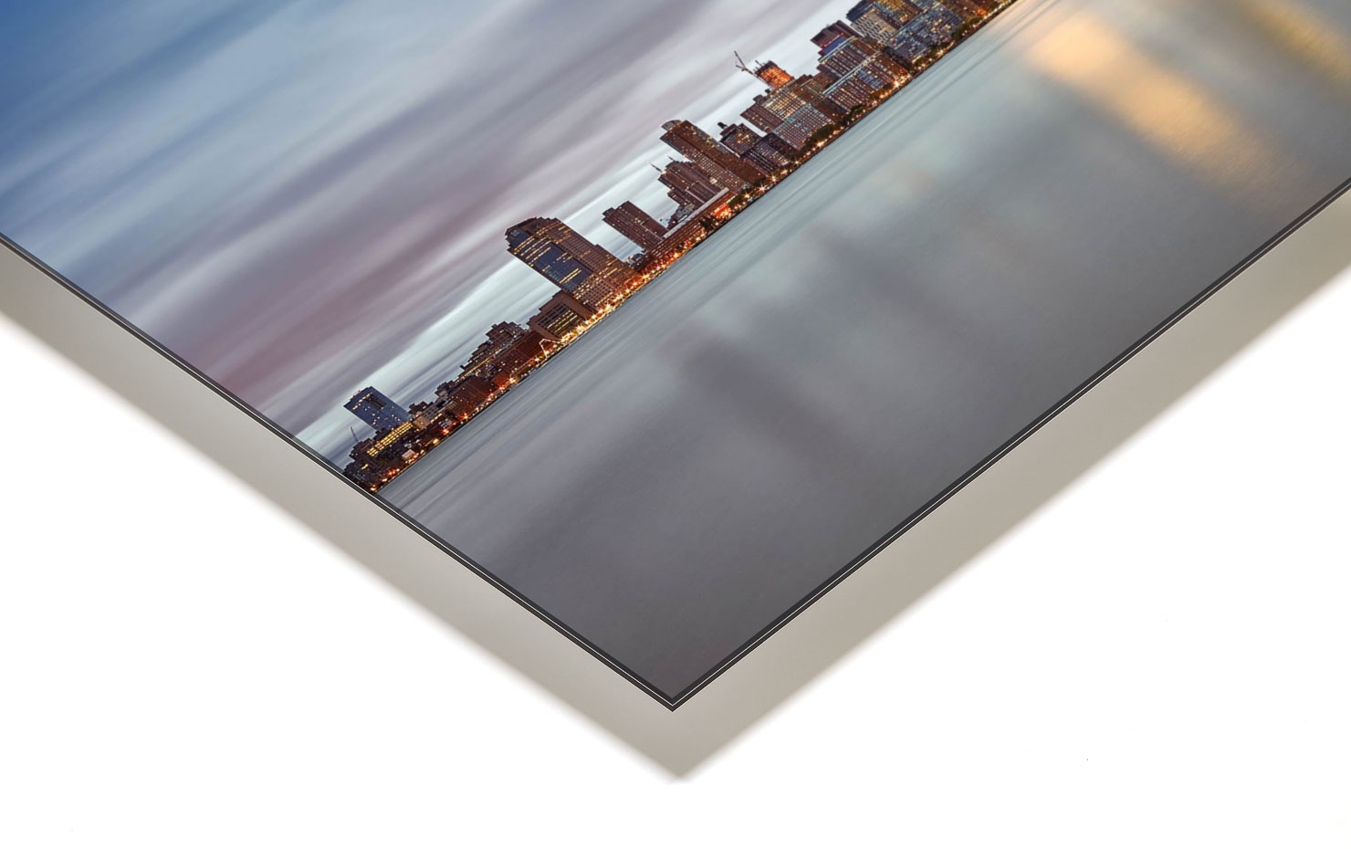 financial freedom New York City USA buy limited edition photograph landscape Full Acrylic Aluminium Metal Frame Paul Reiffer