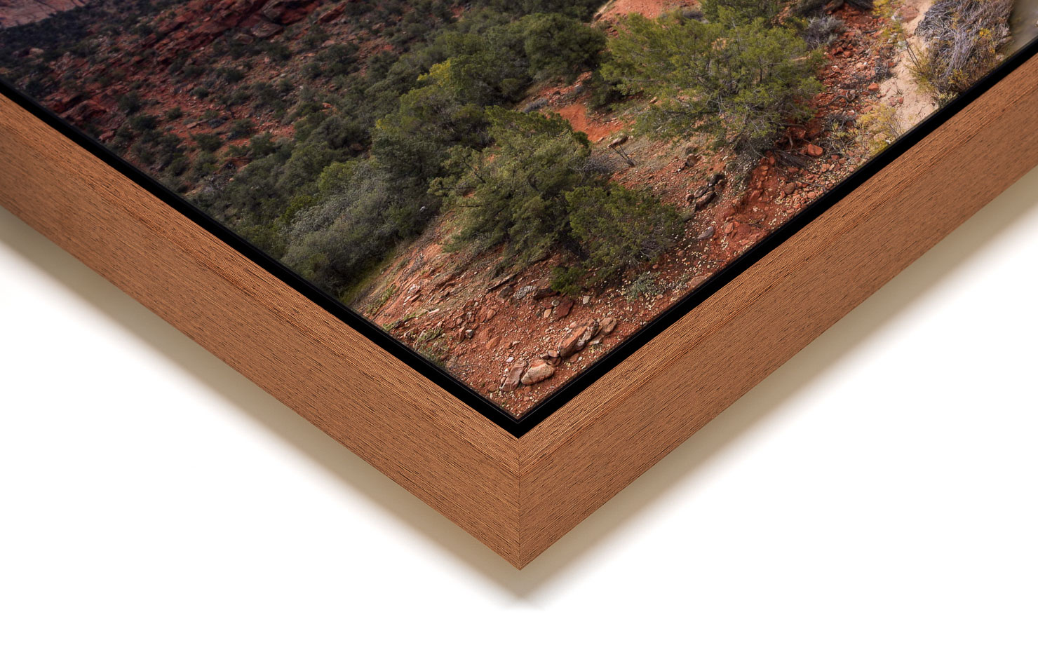first light Zion National Park USA buy limited edition photograph landscape Full Light Floating Tray Frame Solid Wood Acrylic Paul Reiffer