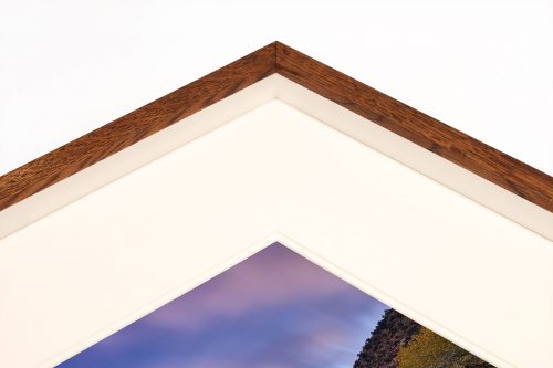 first light Zion National Park USA buy limited edition photograph landscape Full Solid Wood Double Mount Recessed Frame Paul Reiffer