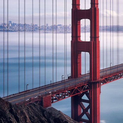 fog city San Francisco California buy limited edition photograph landscape Detail