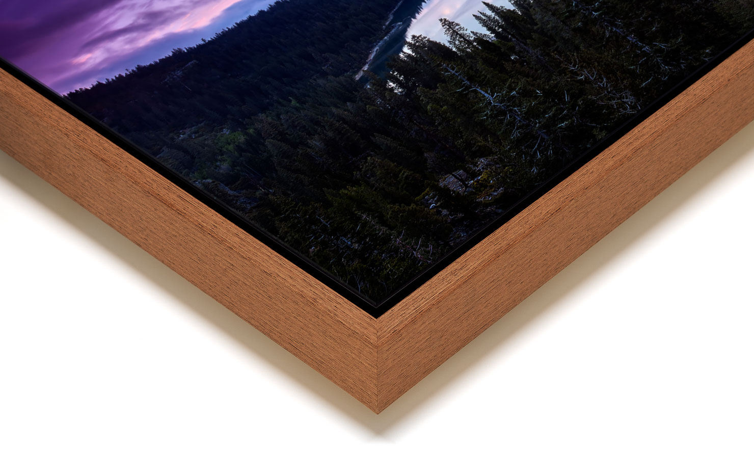 gateway Lake Tahoe California buy limited edition photograph landscape Full Light Floating Tray Frame Solid Wood Acrylic Paul Reiffer