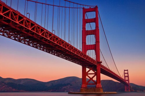 golden gateway San Francisco California USA buy limited edition photograph landscape Full