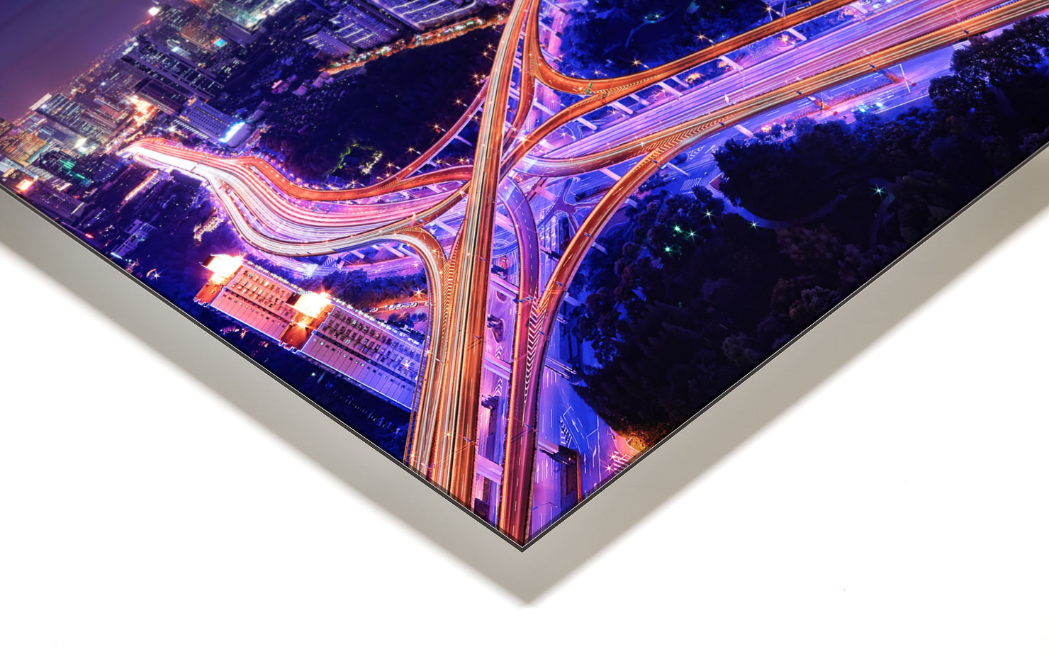 heartbeat Shanghai China buy limited edition photograph landscape Full Acrylic Aluminium Metal Frame Paul Reiffer