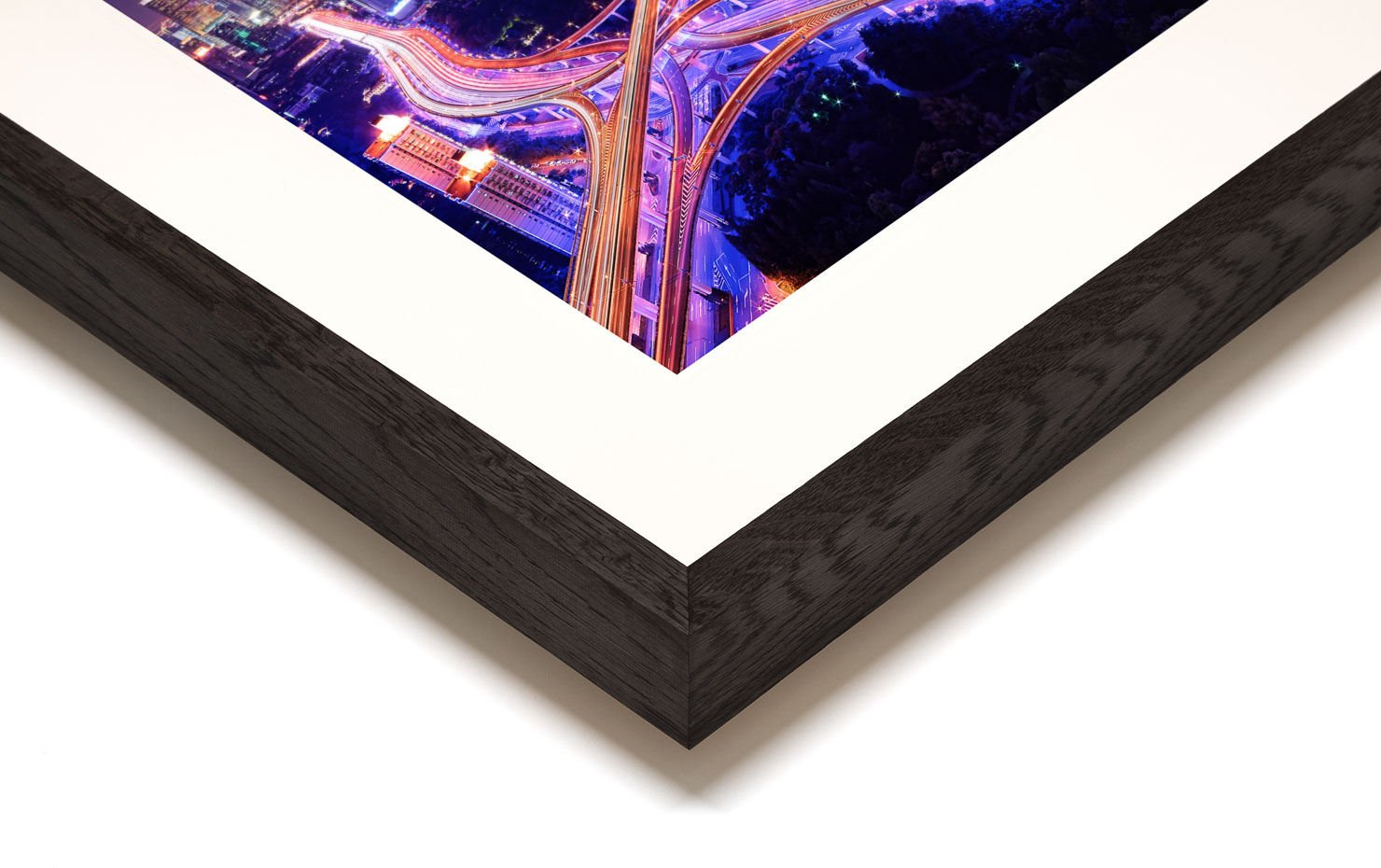 heartbeat Shanghai China buy limited edition photograph landscape Full Dark Solid Wood Frame Paul Reiffer