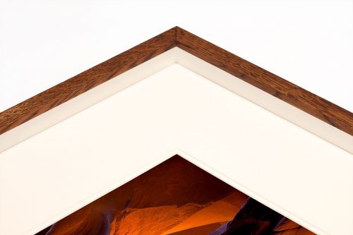 hidden spirit Antelope Canyon Arizona USA buy limited edition photograph landscape Full Solid Wood Double Mount Recessed Frame Paul Reiffer