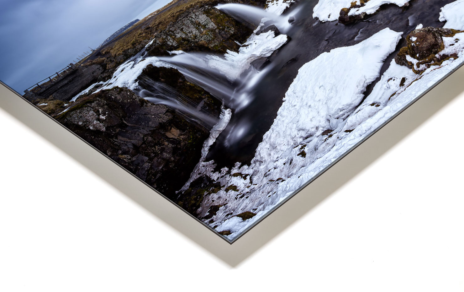 sanctum Kirkjufell Iceland buy limited edition photograph landscape Full Acrylic Aluminium Metal Frame Paul Reiffer
