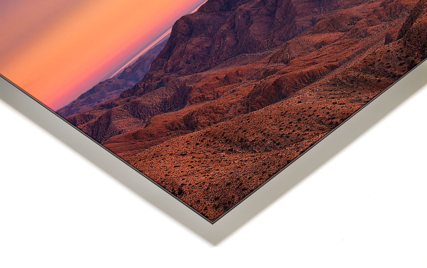 keys view Joshua Tree National Park USA buy limited edition photograph landscape Full Acrylic Aluminium Metal Frame Paul Reiffer