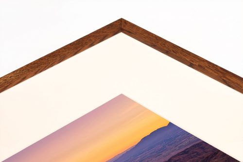 keys view Joshua Tree National Park USA buy limited edition photograph landscape Full Solid Wood Single Mount Traditional Frame Paul Reiffer