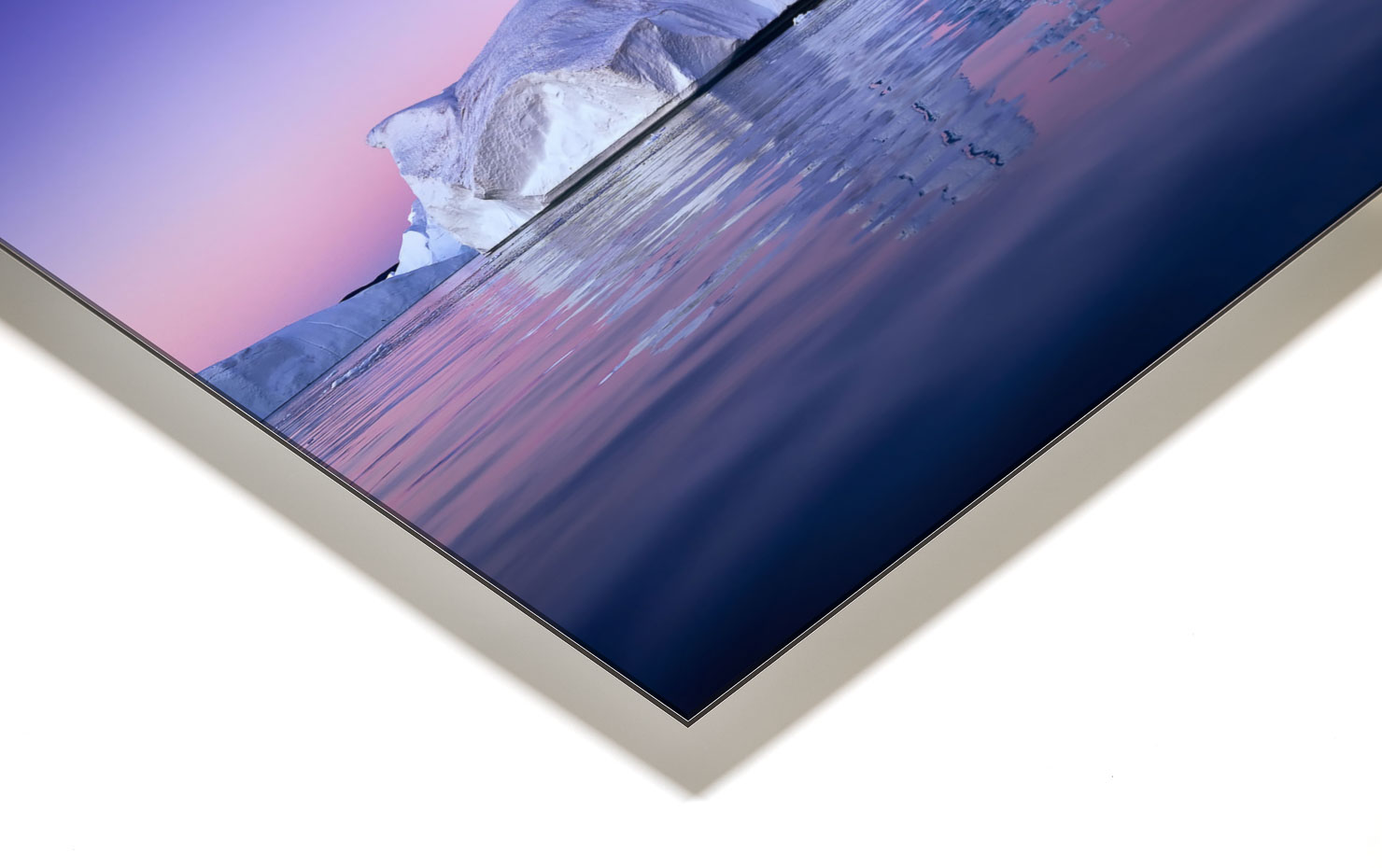 kryptonice Ilulissat Greenland buy limited edition photograph landscape Full Acrylic Aluminium Metal Frame Paul Reiffer