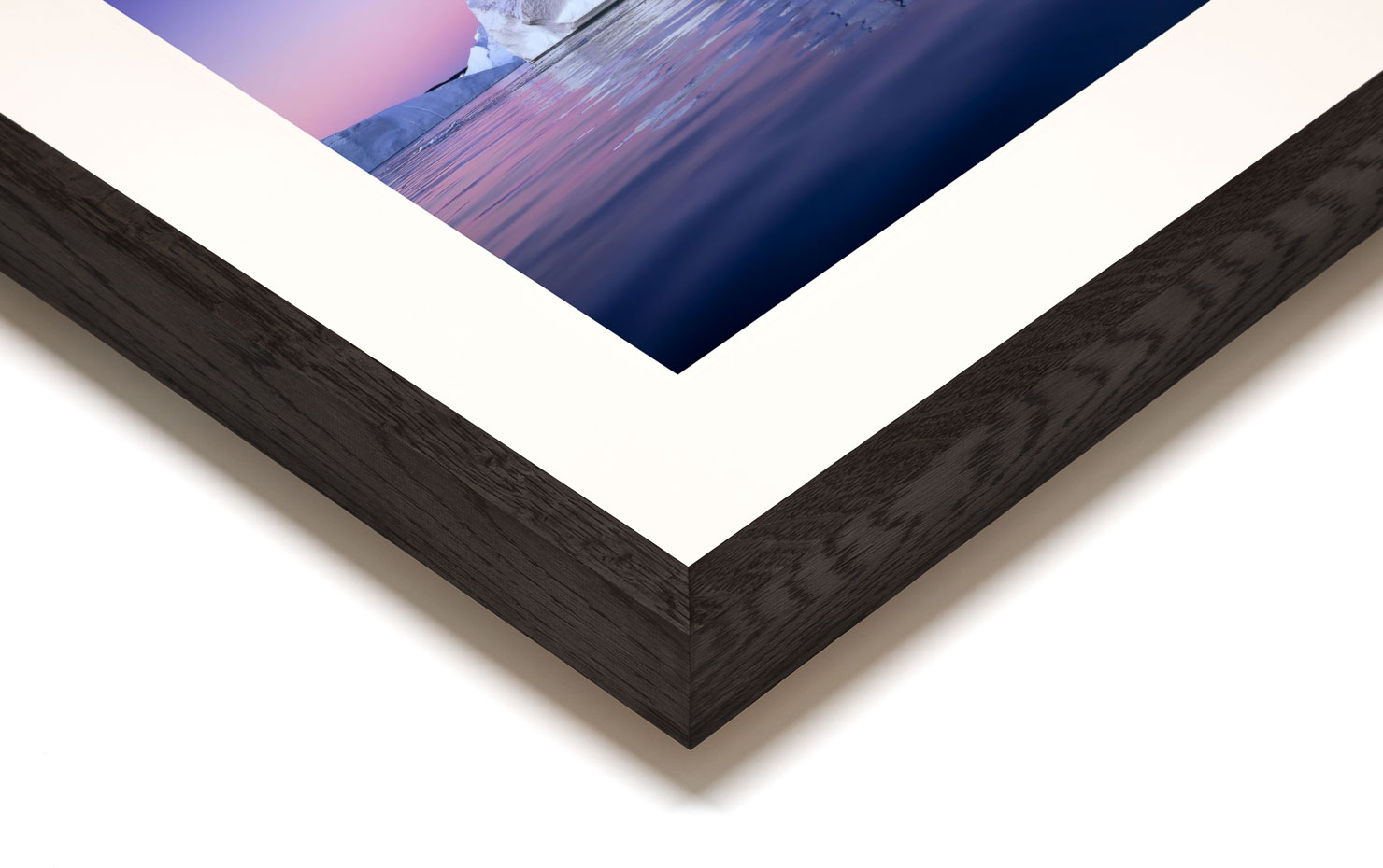 kryptonice Ilulissat Greenland buy limited edition photograph landscape Full Dark Solid Wood Frame Paul Reiffer