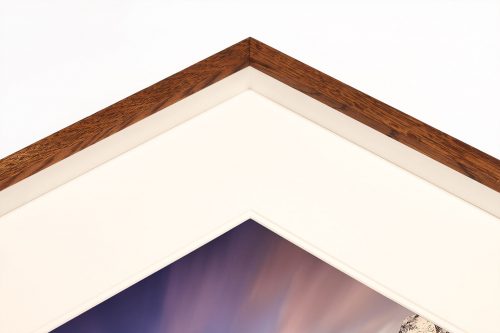 lagoon Lofoten Norway buy limited edition photograph landscape Full Solid Wood Double Mount Recessed Frame Paul Reiffer