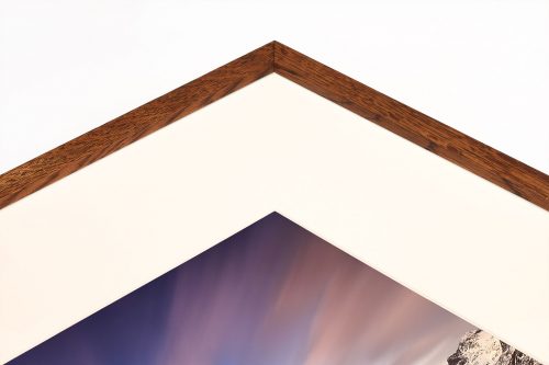 lagoon Lofoten Norway buy limited edition photograph landscape Full Solid Wood Single Mount Traditional Frame Paul Reiffer