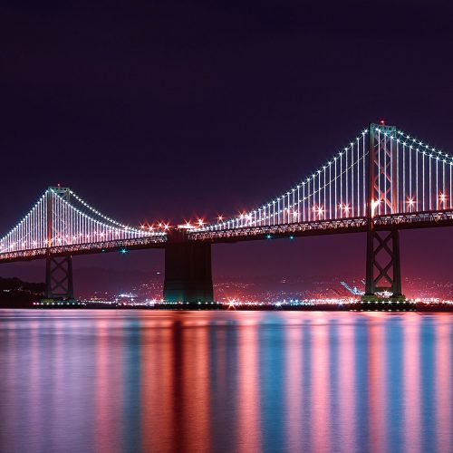 lights alive San Francisco California USA buy limited edition photograph landscape Detail