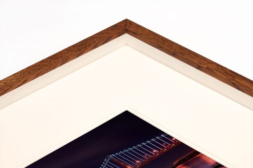 lights alive San Francisco California USA buy limited edition photograph landscape Full Solid Wood Double Mount Recessed Frame Paul Reiffer