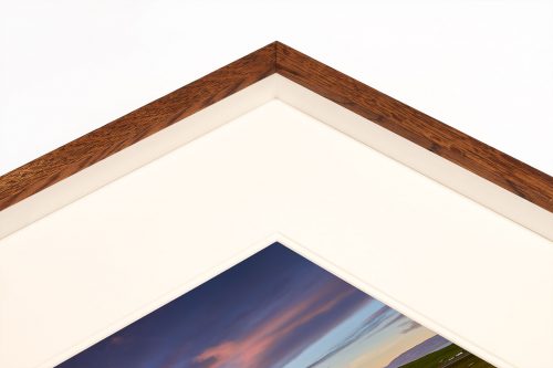 midday night an elemental glow Kirkjufell Iceland buy limited edition photograph landscape cityscape Full Solid Wood Double Mount Recessed Frame Paul Reiffer