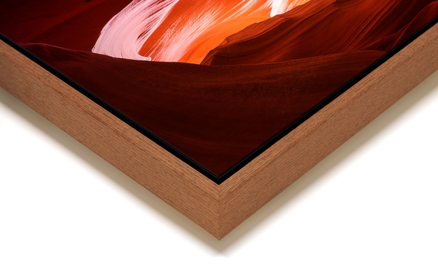 monument valley Antelope Canyon Arizona USA buy limited edition photograph landscape Full Light Floating Tray Frame Solid Wood Acrylic Paul Reiffer