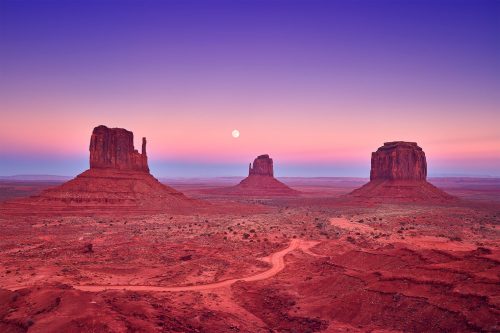 moonlit mittens Monument Valley USA buy limited edition photograph landscape Full
