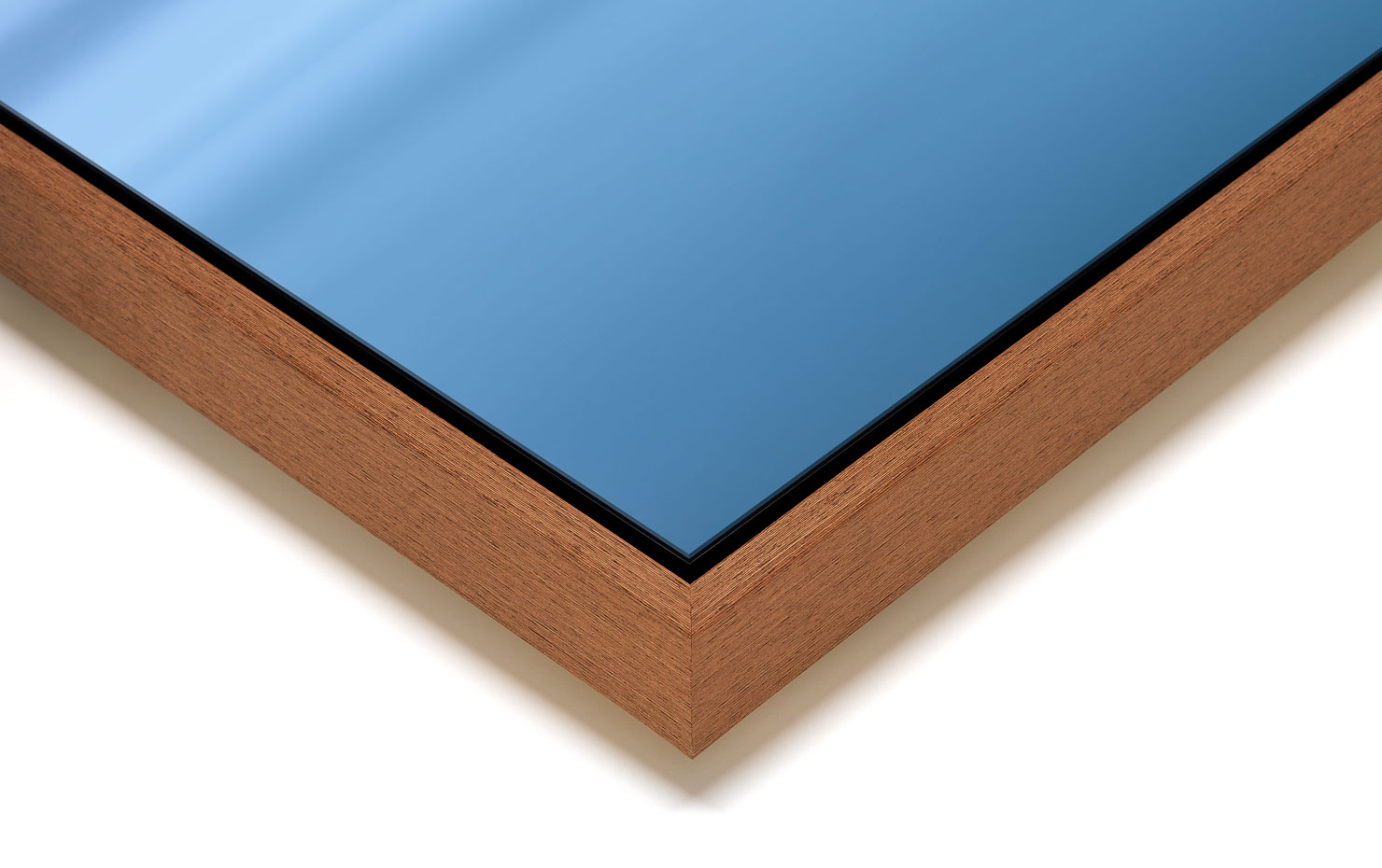 myst Glenorchy New Zealand buy limited edition photograph landscape Full Light Floating Tray Frame Solid Wood Acrylic Paul Reiffer