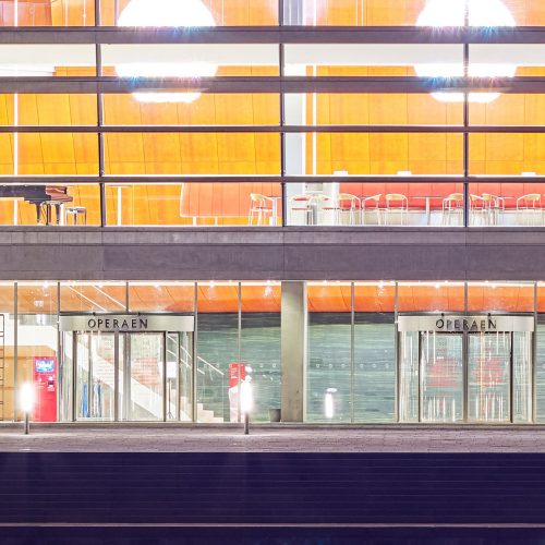 night at the opera Copenhagen Denmark buy limited edition photograph landscape Detail