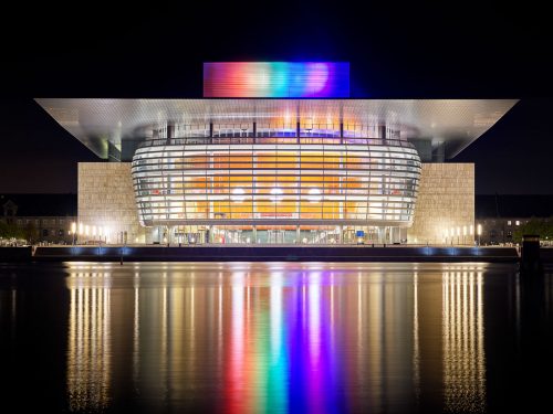night at the opera Copenhagen Denmark buy limited edition photograph landscape Full