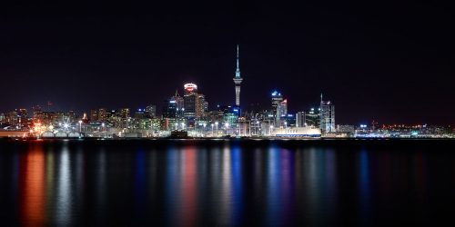 night sailing Auckland New Zealand buy limited edition photograph landscape Full