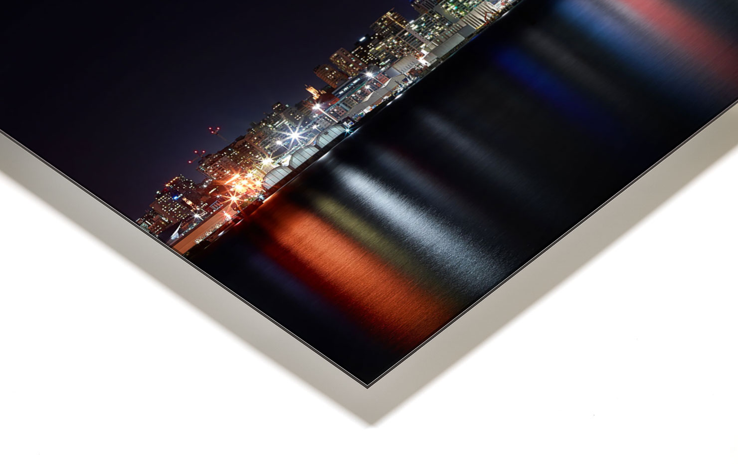 night sailing Auckland New Zealand buy limited edition photograph landscape Full Acrylic Aluminium Metal Frame Paul Reiffer