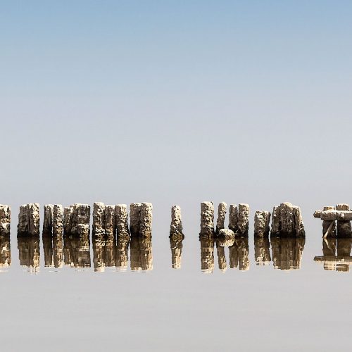 no horizon Salton Sea California USA buy limited edition photograph landscape Detail