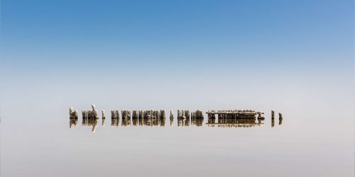 no horizon Salton Sea California USA buy limited edition photograph landscape Full